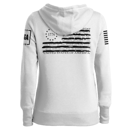 1776 betsy tattered stripes flag ladies hoodie 1776 betsy tattered stripes flag ladies hoodie maga trump 37450423664817