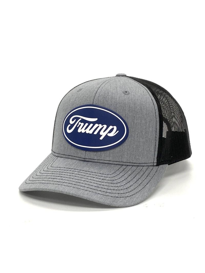 adjustable snapback trucker cap heather grey black built trump tough hat built trump tough hat maga trump 37526857253041