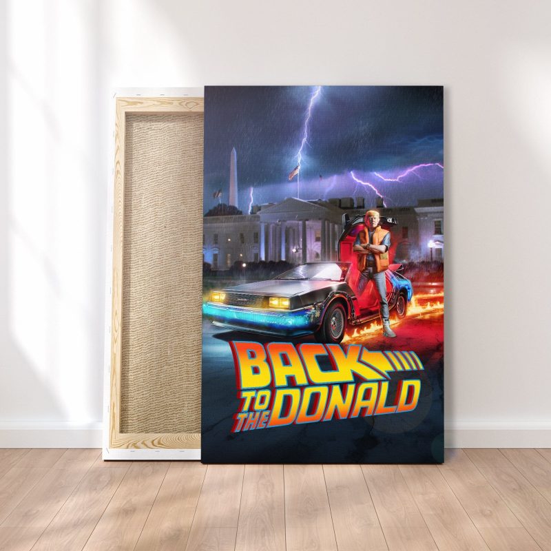 back to the don don to the future canvas back to the don don to the future canvas maga trump 37245585785009