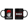 Black Doodle Trump Mug maga trump