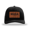 Black MAGA 2024 Trucker maga trump