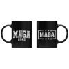 Black MAGA Lightning Bolt Mug maga trump