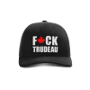 Black / OS F Trudeau Trucker Hat maga trump