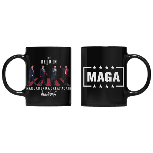 Black The Return Make America Great Again Mug maga trump