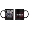 Black Trump The Return Mug maga trump