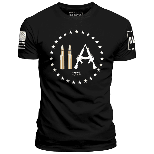 Black / XS 2nd Amendment 1776 maga trump