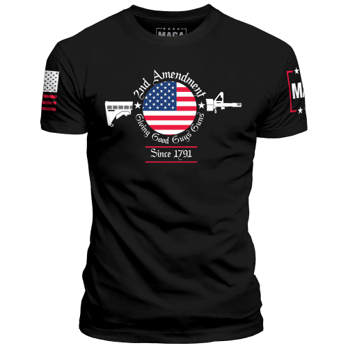 Black / XS 2nd Amendment Giving Good Guys Guns maga trump