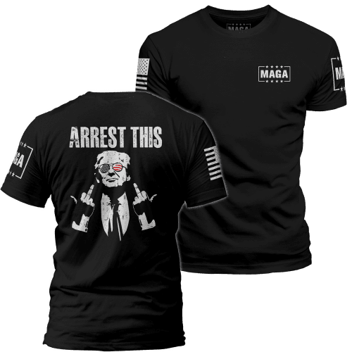 Black / XS Arrest This maga trump