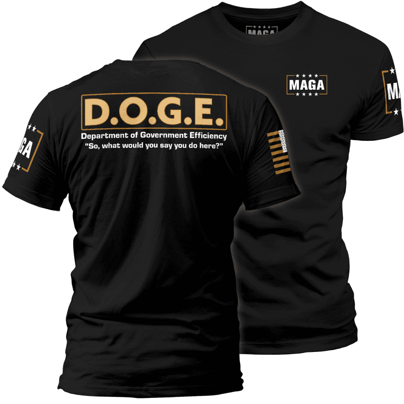 Black / XS D.O.G.E maga trump