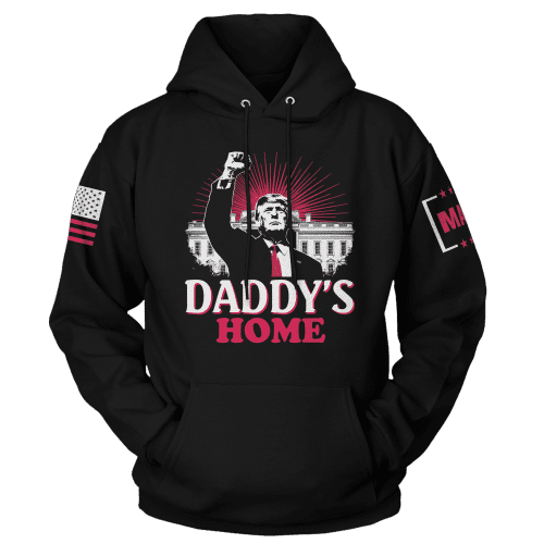 Black / XS Daddy's Home 5 Hoodie maga trump