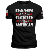 Black / XS Damn Good American maga trump