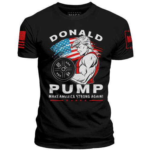 Black / XS Donald Pump maga trump