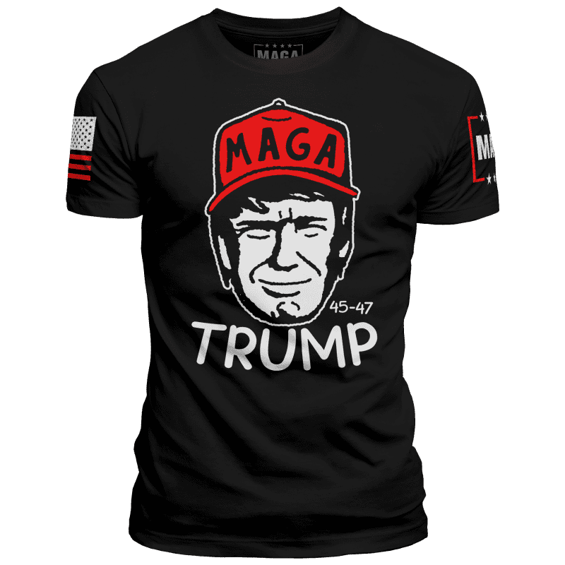 Black / XS Doodle Trump maga trump