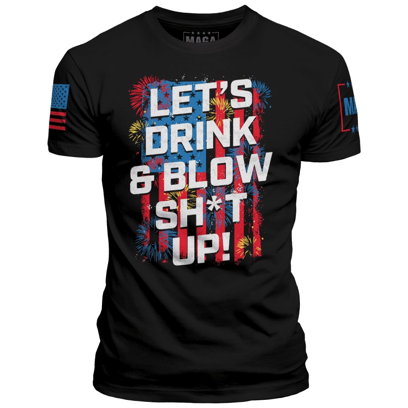 Black / XS Drink And Blow maga trump