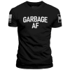 Black / XS Garbage AF maga trump