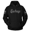 Black / XS Garbage Gothic Hoodie maga trump