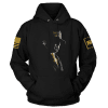 Black / XS Golden MAGA Hoodie maga trump