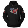 Black / XS Gulf of America 2025 v1 Hoodie maga trump