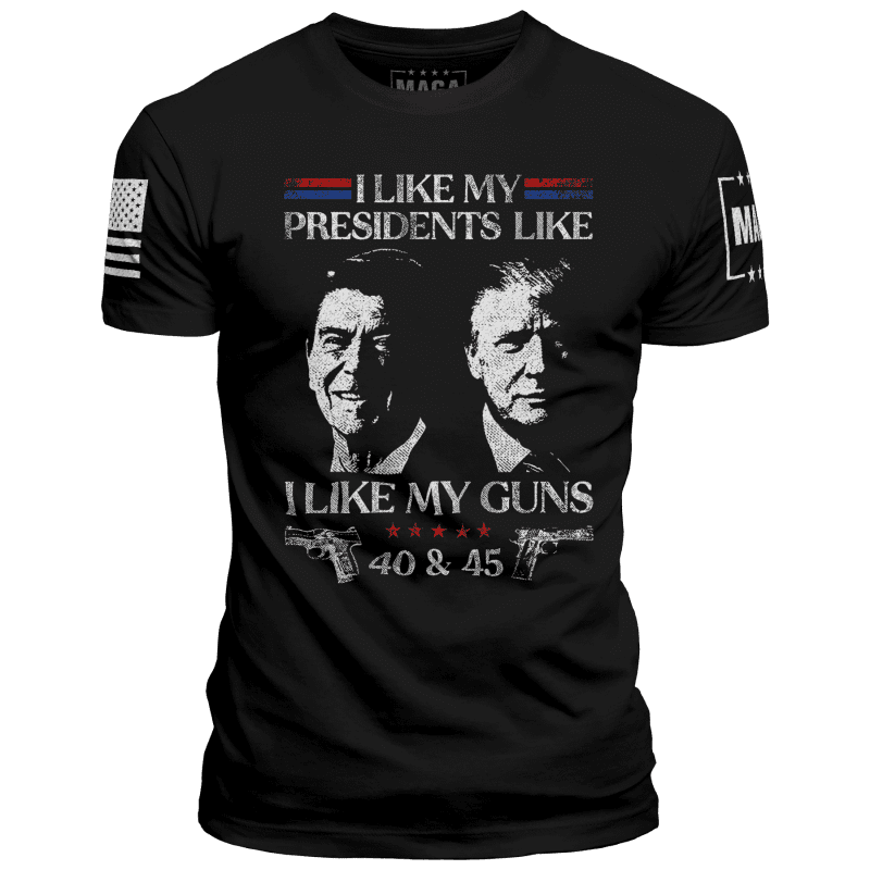 Black / XS I Like My Presidents maga trump