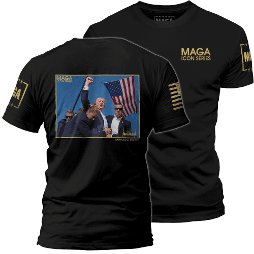 Black / XS Icon Series - Trump Fight maga trump