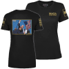 Black / XS Icon Series - Trump Fight Ladies Tee maga trump