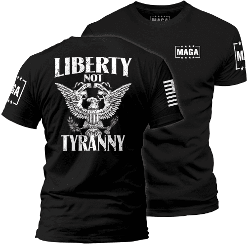 Black / XS Liberty not Tyranny maga trump