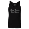 Black / XS Make America Great Again Dark Gothic Tank Top maga trump