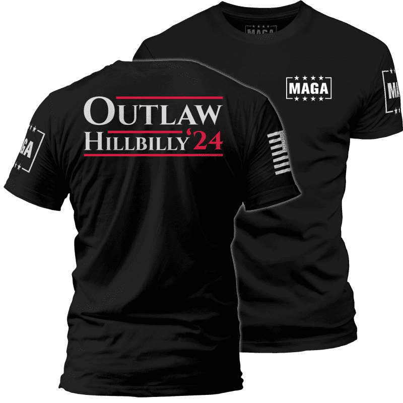 Black / XS Outlaw Hillbilly '24 maga trump