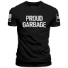 Black / XS Proud Garbage maga trump