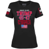 Black / XS TRUMP 45-47 Ladies Tee maga trump