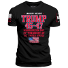 Black / XS TRUMP 45-47 maga trump