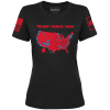 Black / XS Trump Vance 2024 Electoral Map Ladies Tee maga trump