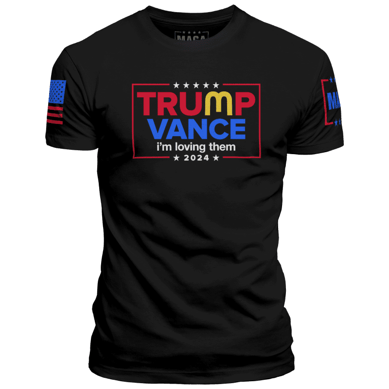 Black / XS Trump Vance I'm Loving Them maga trump