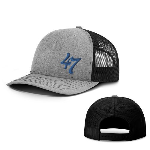 Heather Grey/ Black / OS 47 Trucker Hat maga trump