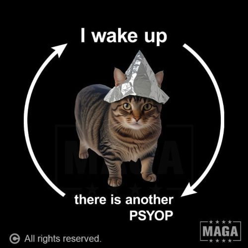 i wake up another psyop maga trump 36948834189489