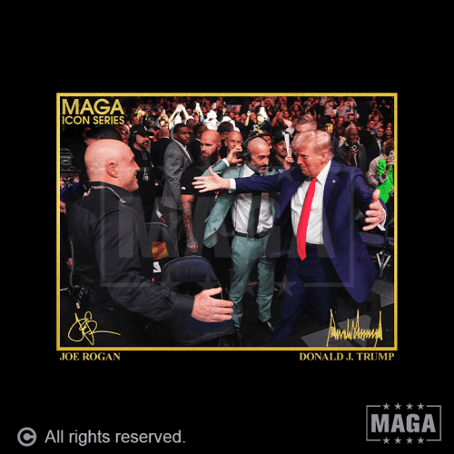 icon series joe rogan and trump icon series joe rogan and trump maga trump 37365484290225