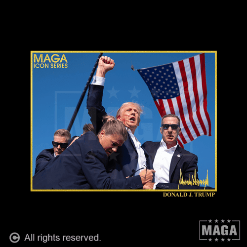 icon series trump fight icon series trump fight maga trump 37186451505329