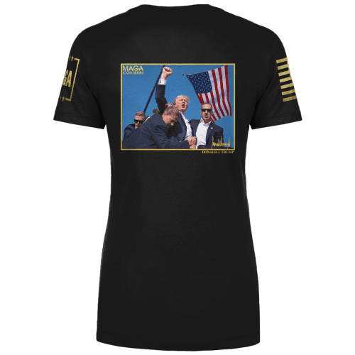 icon series trump fight ladies tee icon series trump fight ladies tee maga trump 37306020102321