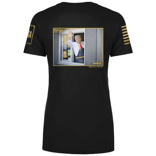 icon series trump magadonalds ladies tee icon series trump magadonalds ladies tee maga trump 37305962496177