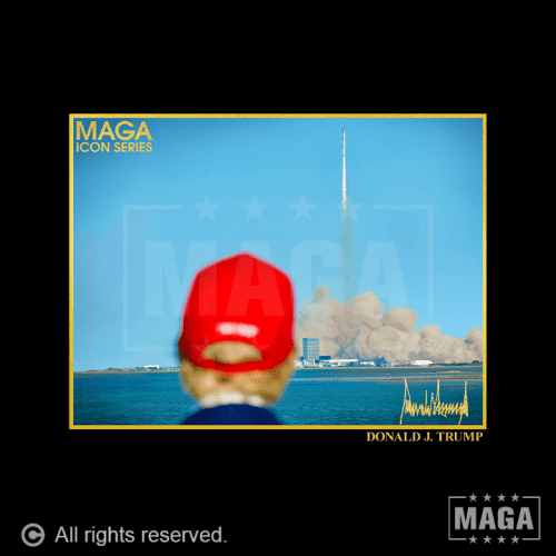 icon series trump spacex rocket launch icon series trump spacex rocket launch maga trump 37401211895985