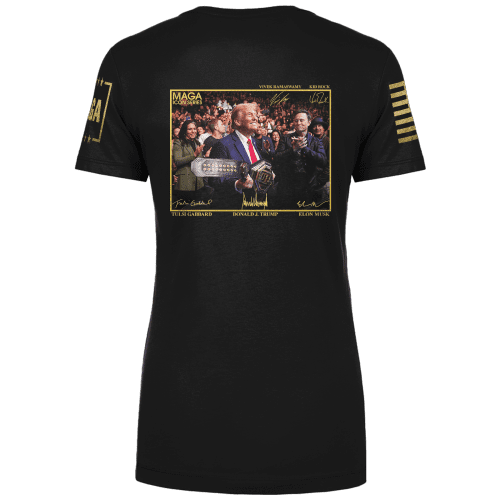 icon series trump with ufc belt ladies tee icon series trump with ufc belt ladies tee maga trump 37365661368497