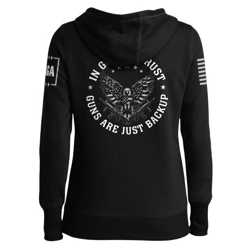 in god we trust ladies hoodie in god we trust ladies hoodie maga trump 37485292585137