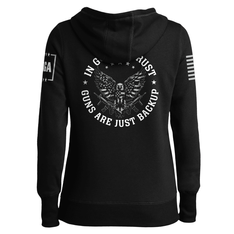 in god we trust ladies hoodie in god we trust ladies hoodie maga trump 37485292585137