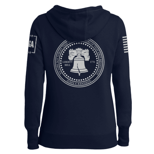 liberty bell kennedy quote ladies hoodie liberty bell kennedy quote ladies hoodie maga trump 37485227868337