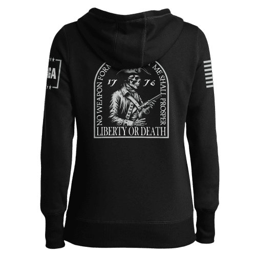 liberty or death skull patriot ladies hoodie liberty or death skull patriot ladies hoodie maga trump 37487212626097