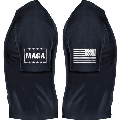 maga hat t shirt navy maga trump 34554016596145