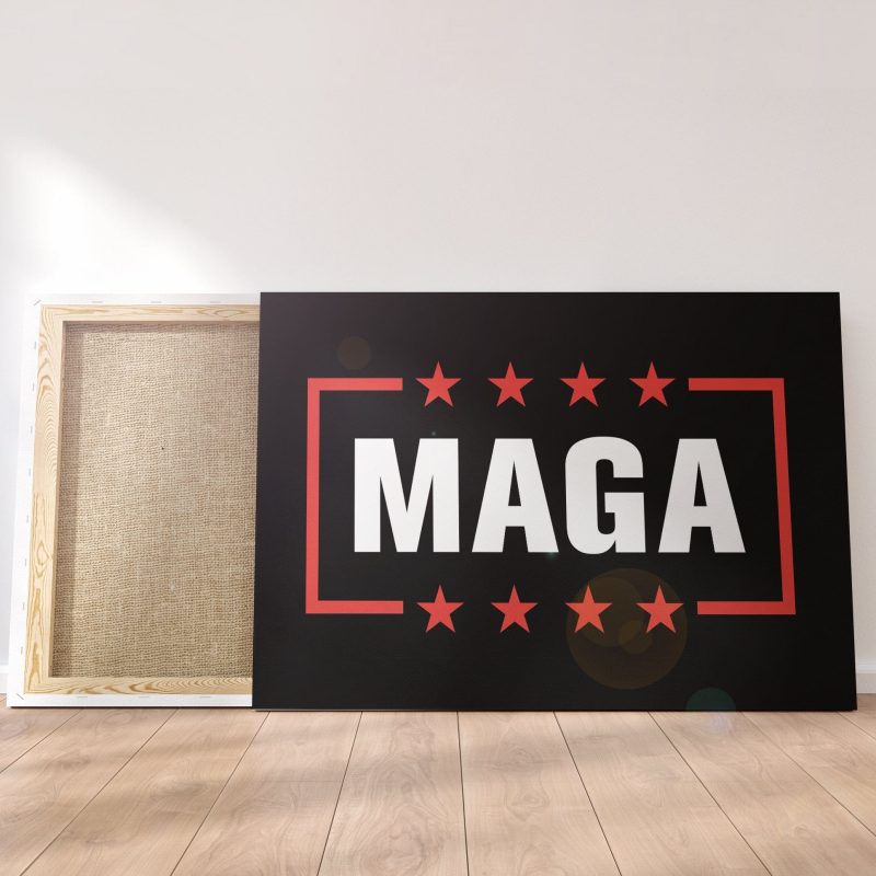 maga logo canvas maga logo canvas maga trump 37316045570225