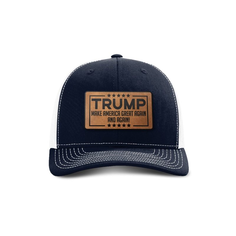 Make America Great Again and Again V2 Trucker maga trump