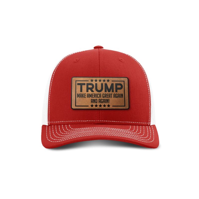 Make America Great Again and Again V2 Trucker maga trump