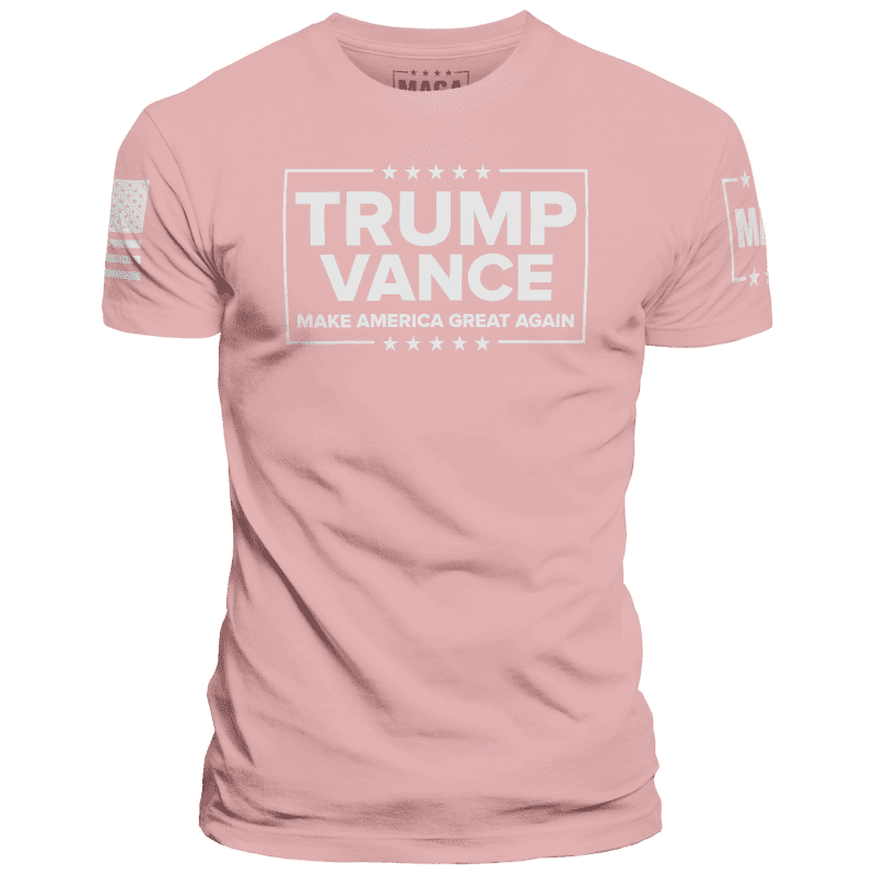 Men's Shirt / Desert Pink / XS Trump Vance Pink maga trump